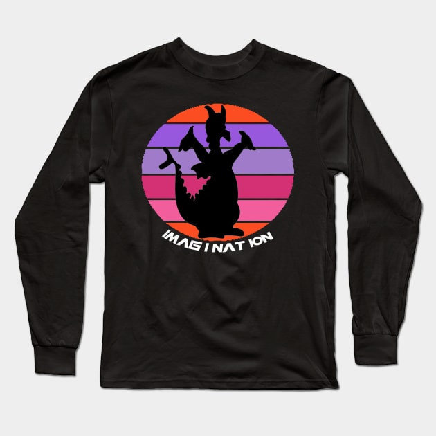 Figment Imagination Long Sleeve T-Shirt by magicmirror